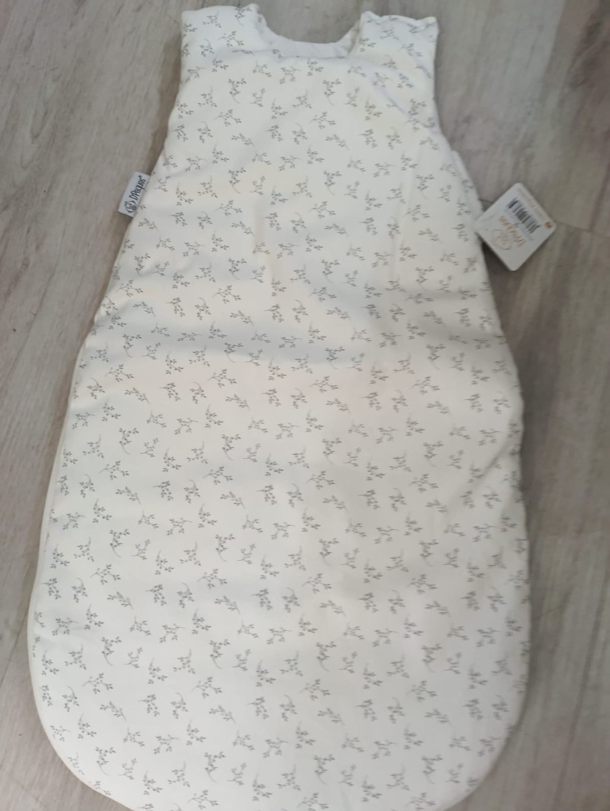 Saco dormir T.0-6 meses ramitas gris D´Peques