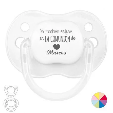 Chupete Yo también estuve en la comunión Personalizado